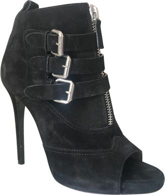 Tabitha Simmons suede buckle boots Size 37