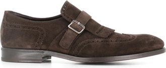 Henderson Bruine Su&egrave;de Franje Brogue Schoenen - Heren - Nette schoenen - Bruin - 40 EU - Su&egrave;de - Schoenen