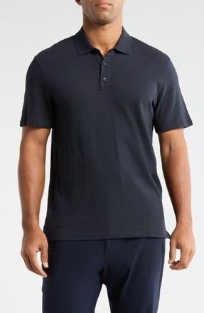 Vince Short Sleeve Slub Polo in Coastal at Nordstrom Rack, Size Xx-Large
