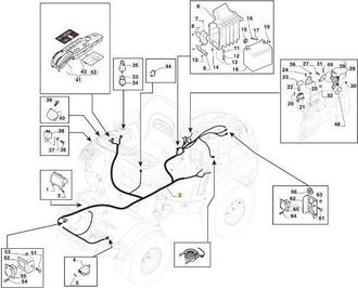 STIGA Sports Cableado De Motor B&s Vanguard 18 Pfm Original Stiga - 187040334/0