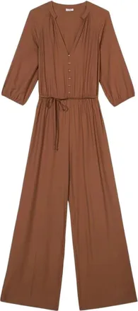 Oltre Donna, Jumpsuits, Marrone, 4Xl, new