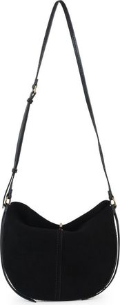 Dolce Vita Bennett Faux Leather & Suede Crossbody Bag in Black at Nordstrom