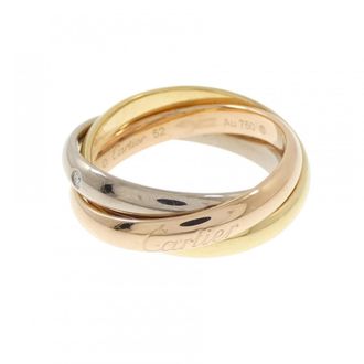 Cartier Yellow Gold (18K) Pink Gold (18K) White Gold (18K) Band Ring (Pre-Owned)