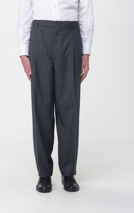Brunello Cucinelli Pantaloni sartoriali in lana con gamba larga