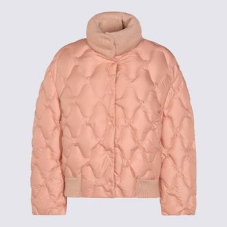 Fabiana Filippi Pink Down Jacket