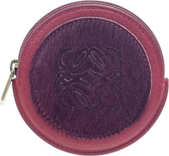 Loewe Pre-owned Wallets, female, Red, Size: ONE SIZE Pre-owned Coin Purse