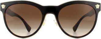 Versace Zonnebril VE2198 125213 Donker Havana Bruin Verloop