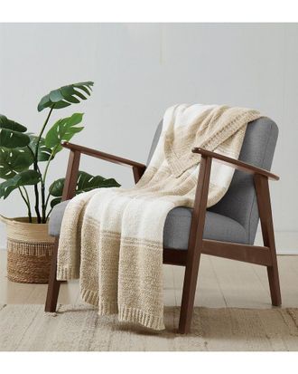 Brooklyn Loom Feathered Ombre Throw