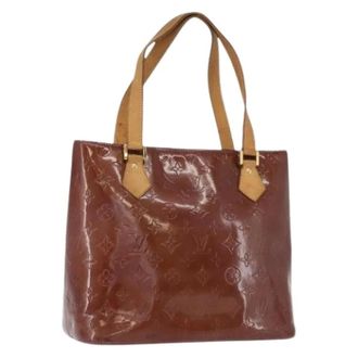 Louis Vuitton Pre-owned Tote Bags, female, Purple, Size: ONE SIZE Pre-owned Vintage Patent Leather Hand Bag