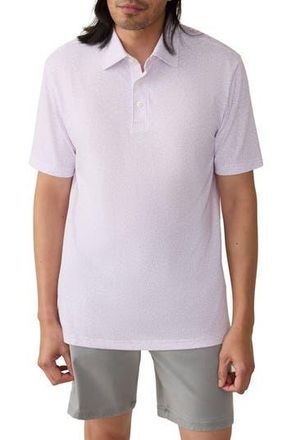 Faherty Movement Piqu&eacute; Polo in Lilac Summer Vines at Nordstrom Rack, Size Small