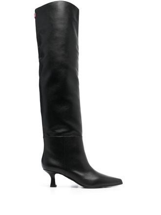 3Juin 70mm knee-length high boots - Black
