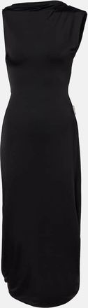 Victoria Beckham Abito midi in raso
