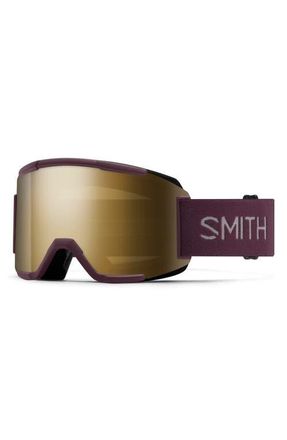 Smith Squad 203mm ChromaPop Snow Goggles in Mystic /Chromapop Black Gold at Nordstrom