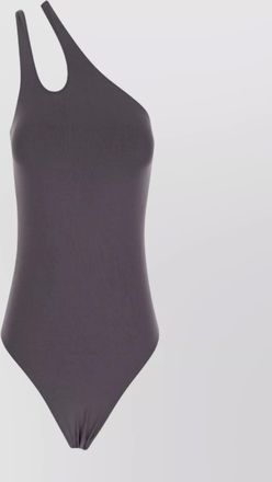 Federica Tosi one-shoulder high-cut seamless swimsuit