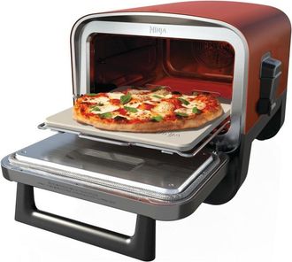 Ninja Horno Exterior Ninja Woodfire Oo101eu 2400 W Naranja Y Gris