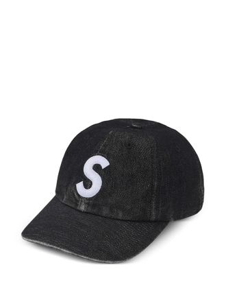 SUPREME Cordura baseball cap - men - Denim - One Size - BLACK
