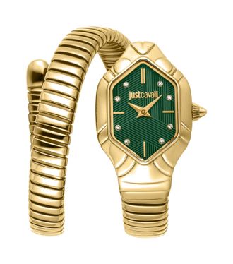 Just Cavalli Womens Snake 316L Stainless Steel Watch