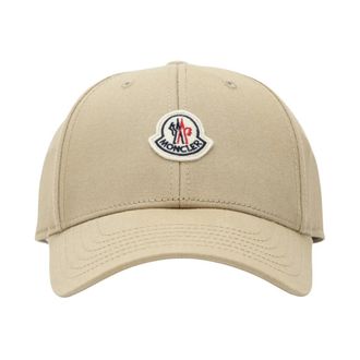 Moncler Caps, female, Beige, Size: ONE SIZE Baseball Cap