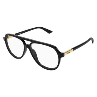 Chlo&eacute; Pilot Frame - unisex - Chlo&eacute; - Glasses - Black - 57 MM - Accessories
