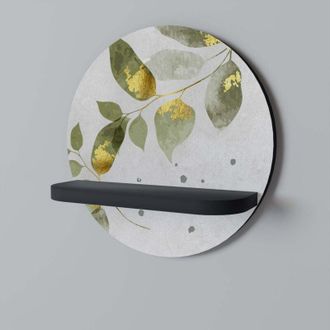 OEM Estante Redondo Elegant Botanics Negro