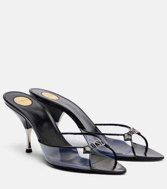 Saint Laurent Jerry crystal-embellished mules