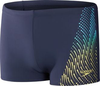 Speedo Badehose SPEEDO PLMT ASHT AM, Herren, Gr. 5, N-Gr, schwarz, Obermaterial: 80% Polyamid, 20% Elasthan, Badehosen Badehose, innenliegende Kordel, aus re