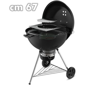 Weber barbecue a carbone master-touch crafted con griglia 67 cm