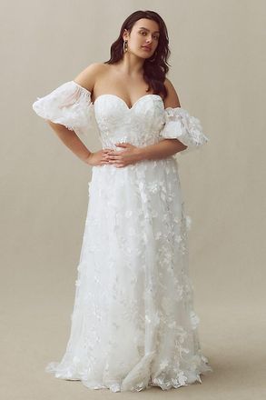 Watters Wtoo by Watters Ivy Strapless Sweetheart Wedding Gown