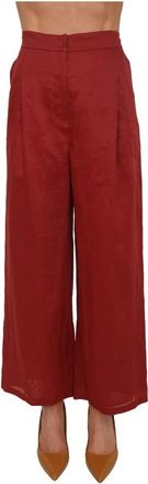 Max Mara Broeken, Dames, Rood, M, Pantalone