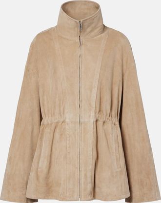 Nour Hammour Passage suede jacket