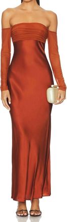 Significant Other Brianna Maxi Dress In Clove