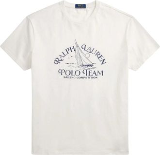 Ralph Lauren Hombre, Camisetas, Blanco, Talla: M