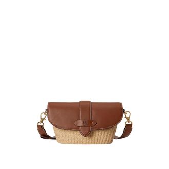 Ralph Lauren Cross Body Bags, female, Beige, Size: ONE SIZE Lynden Shoulder Bag