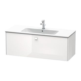 Duravit Duravit Brioso Neceser De Pared 122,0 X 47,9 Cm, 1 Extra&iacute;ble, Para Lavabo Me By Starck 233612, Color (frente/cuerpo): Azul Claro Decoraci&oacute;n Mate, Mang