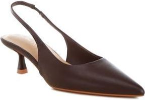 London Rag Shala Slingback Pump in Brown at Nordstrom Rack, Size 6.5