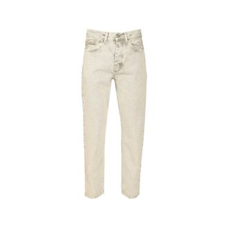 Carhartt Work in Progress Carhartt Wip, Straight Jeans, male, Beige, Size: W34 Newel Pant