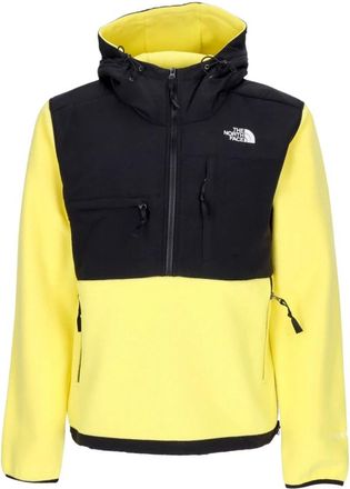 The North Face Yellow Tail Fleece Anorak Jacket - Heren - Fleece jassen - Geel - L - Polyester - Fitness