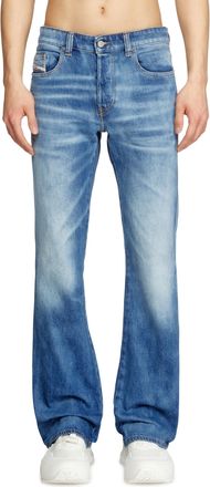 Diesel Bootcut Jeans Regular Waist 1998 D-Buck, Medium blue, Button fly