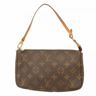 Louis Vuitton Brown Pouch (Pre-Owned)