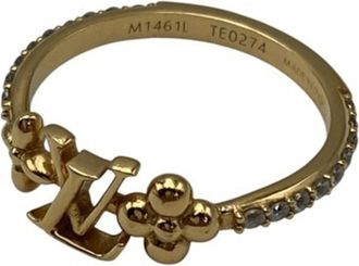 Louis Vuitton Gold Band Ring (Pre-Owned)