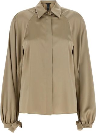 Max Mara Mujer, Blusas y Camisas, Beige, Talla: 2XS