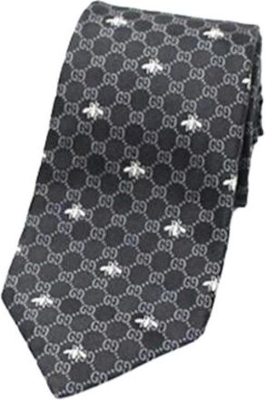 Gucci Pre-owned Accessories, male, Black, Size: ONE SIZE Pre-owned Cravat