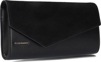 Peter Kaiser Elegante Zwarte Clutch voor Vrouwen - Dames - Clutches - Zwart - ONE Size - Leer - Tassen