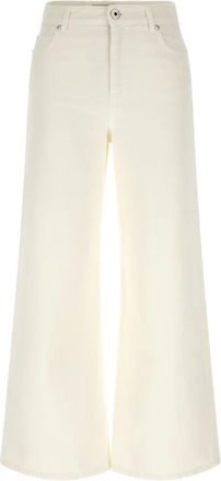 Max Mara Dames, Jeans, Wit, Maat: 3XS Katoen