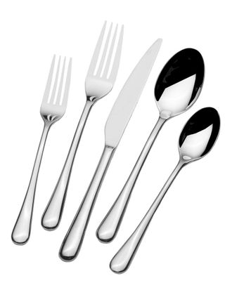 Mikasa Aster 20Pc Stainless Steel Flatware Set, Service For 4