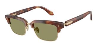 Giorgio Armani AR8243 630214 Mens Sunglasses Gold Size 52