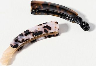 Anthropologie Small Banana Claw Clip