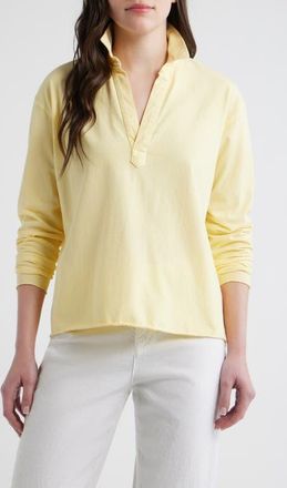 Frank & Eileen Patrick Popover Henley in Lemon at Nordstrom, Size X-Large
