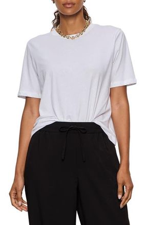 Sanctuary Tuck It Under Cotton T-Shirt in White at Nordstrom, Size X-Large
