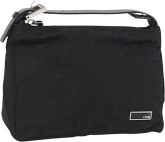 Fendi Pre-owned Mini Bags, female, Black, Size: ONE SIZE Pre-owned Mini Pouch